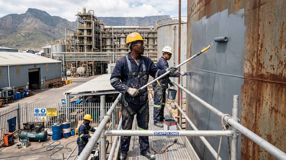 Professional factory painting contractors in Vredehoek - industrial coating specialists